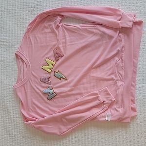 Pink Simple Southern "Mama" sweater